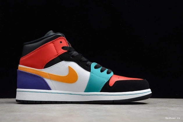 JORDAN BRED 554724-125 1 AIR MID MULTI-COLOR 0214